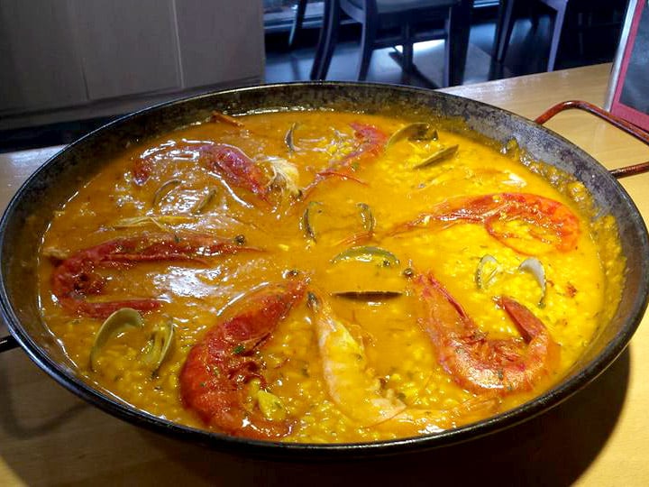 Arroz Meloso con Carabineros